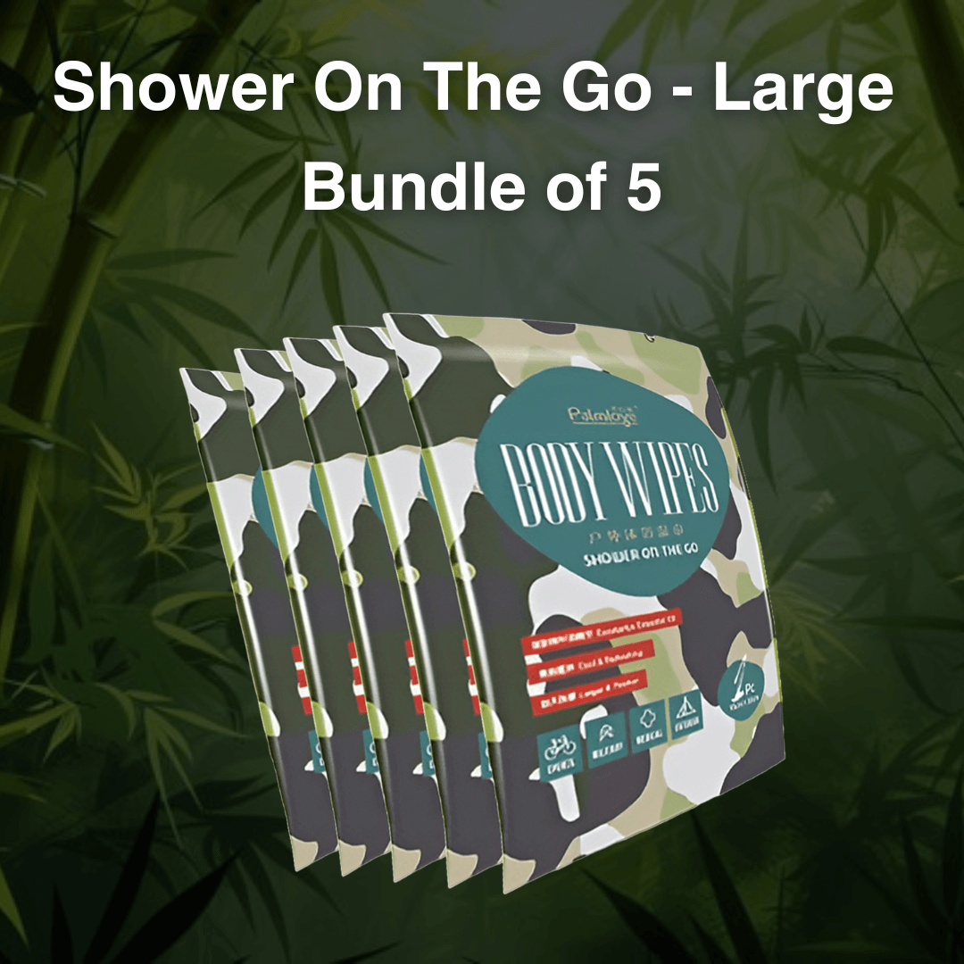 Shower On The Go - Large Bundle of 5 (9% Discount)