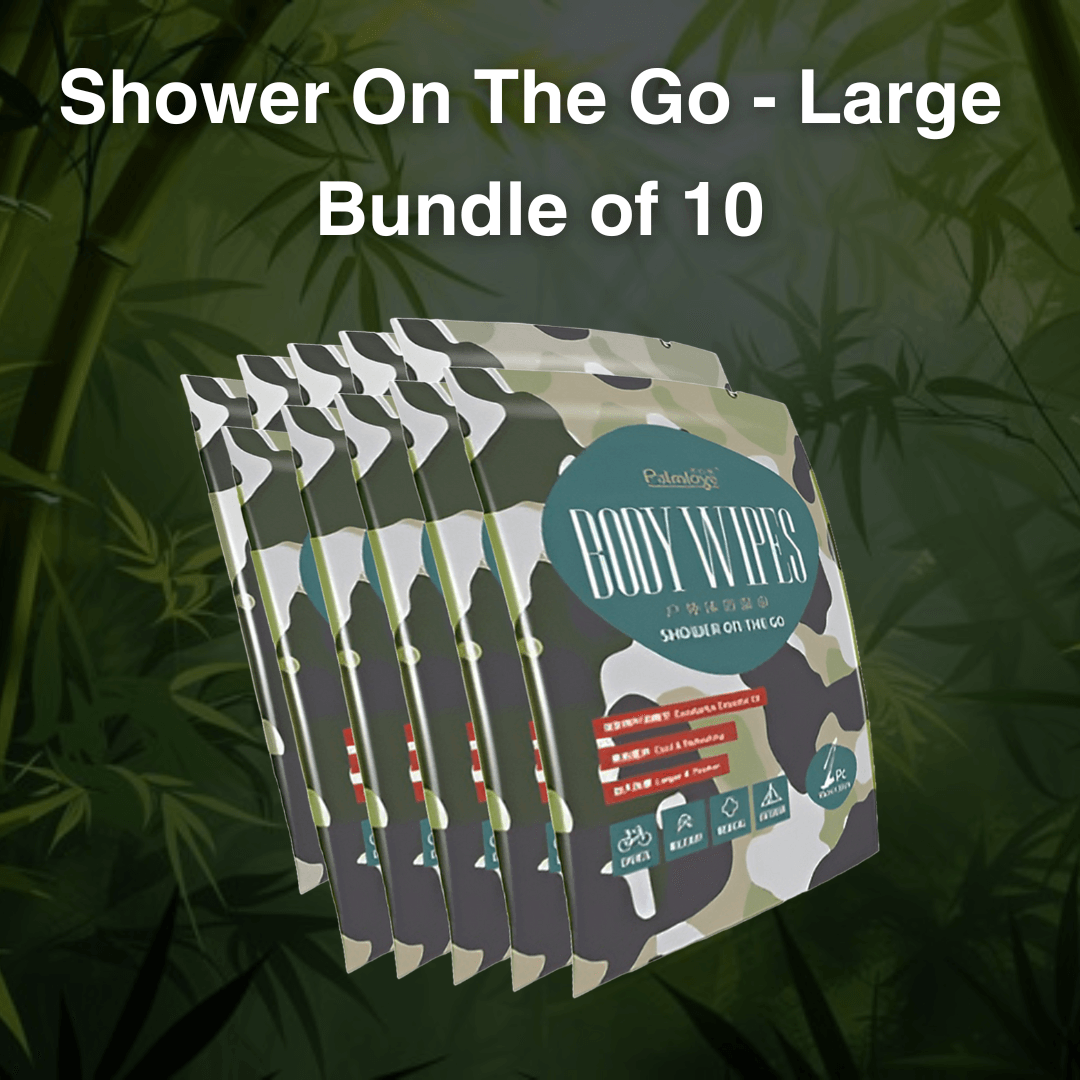 Shower On The Go - Large Bundle of 10 (10% Discount)