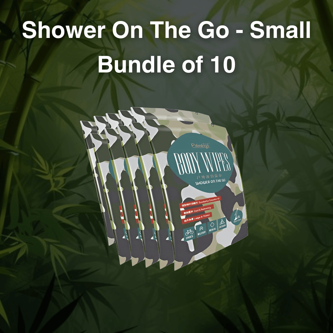 Shower On The Go - Small Bundle of 10 (10% Discount)