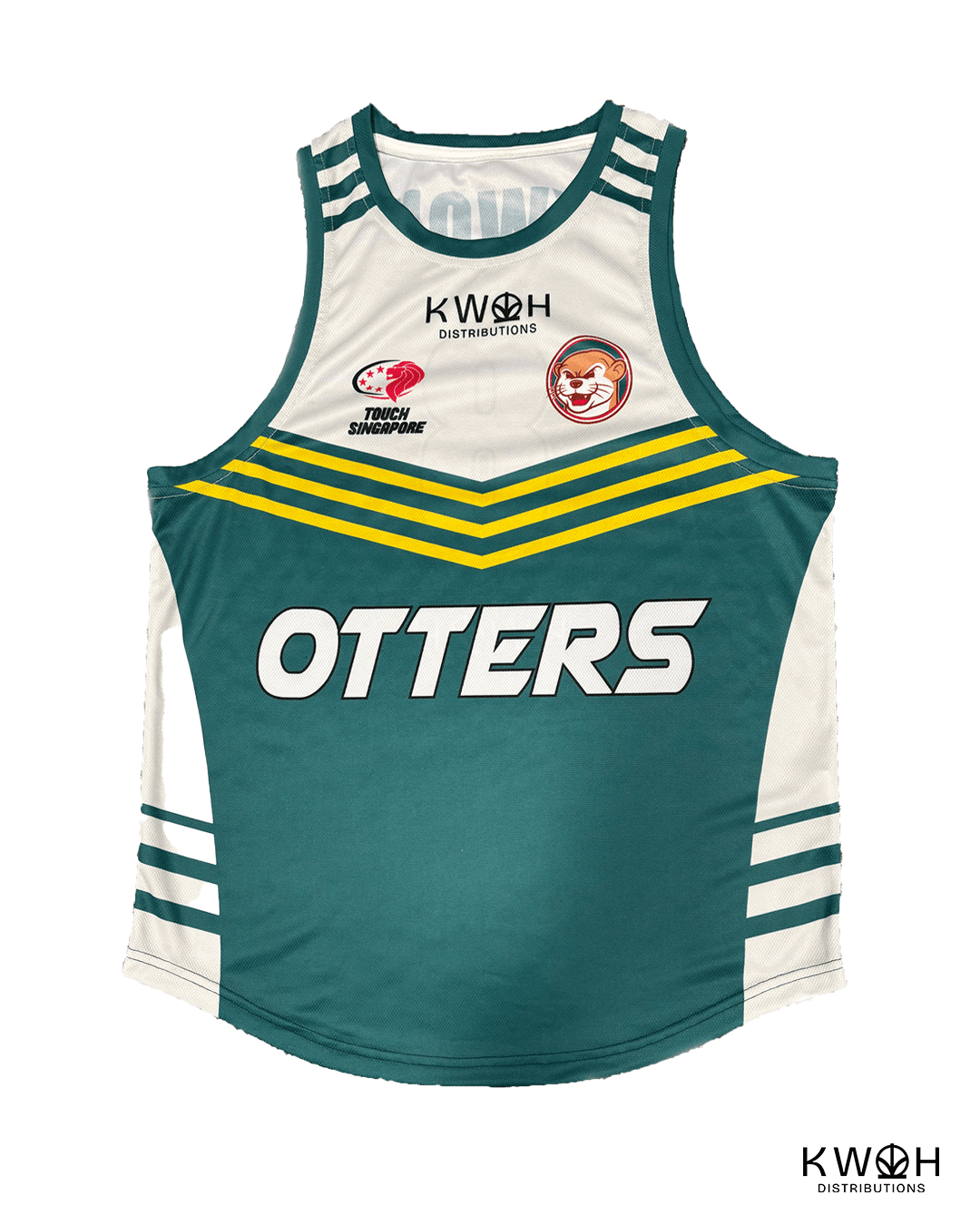 Otters Touch Fundraiser Singlet - Front