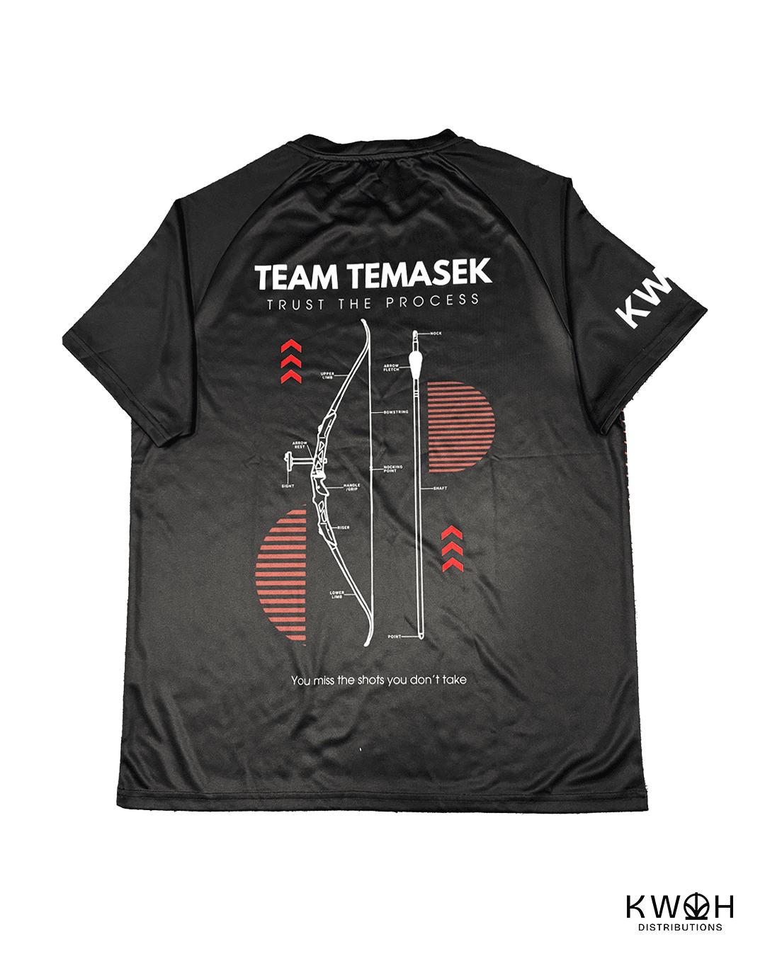 Temasek Polythenic Archery Jersey - Back