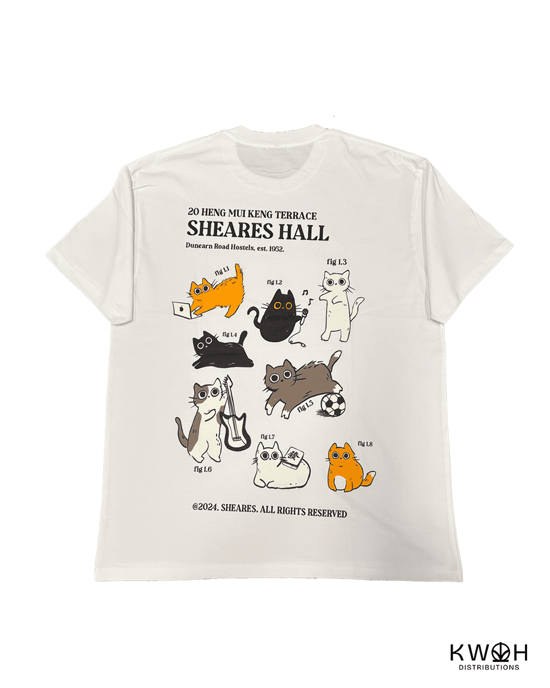 NUS Sheares Cat Merch - Back