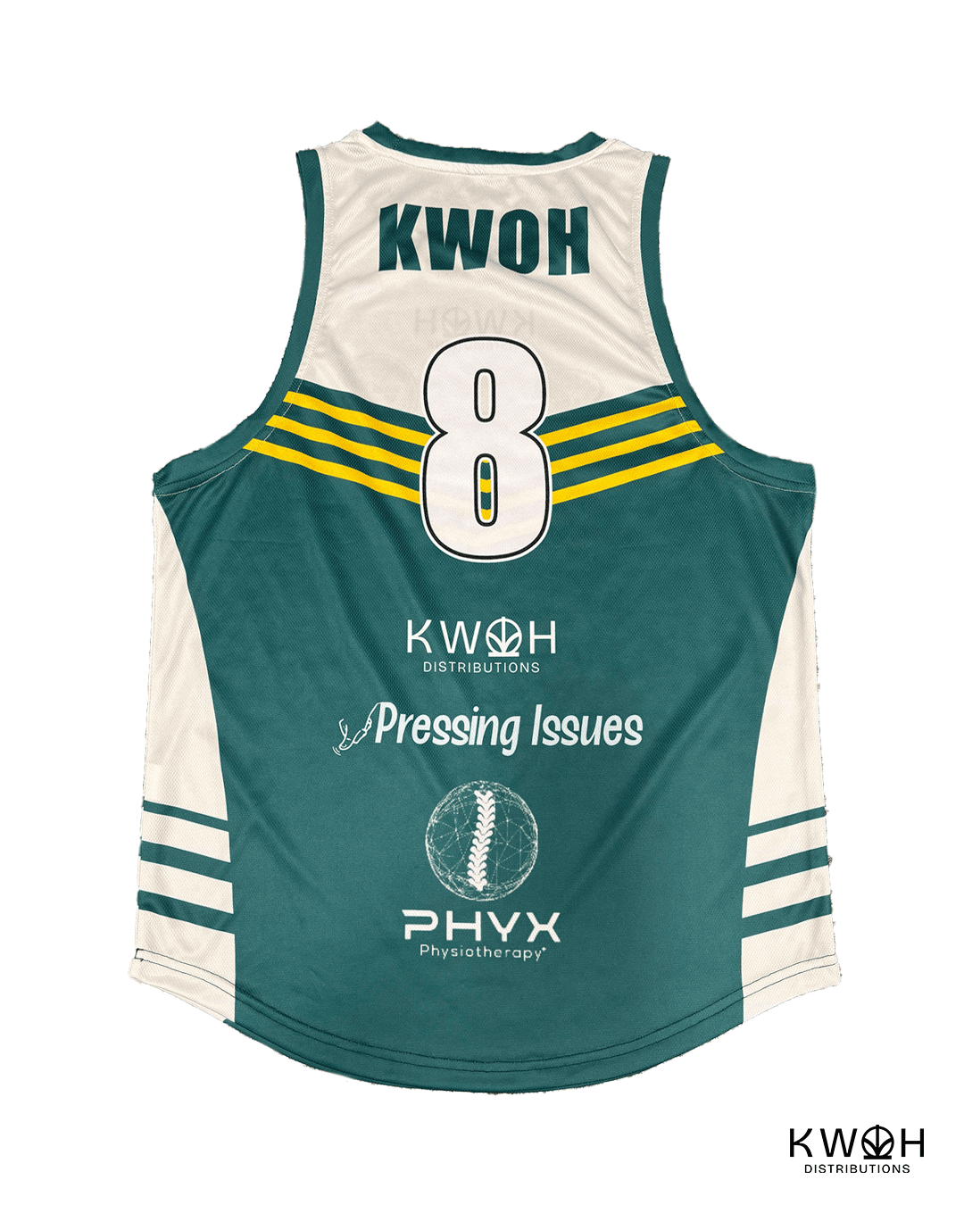 Otters Touch Fundraiser Singlet - Back