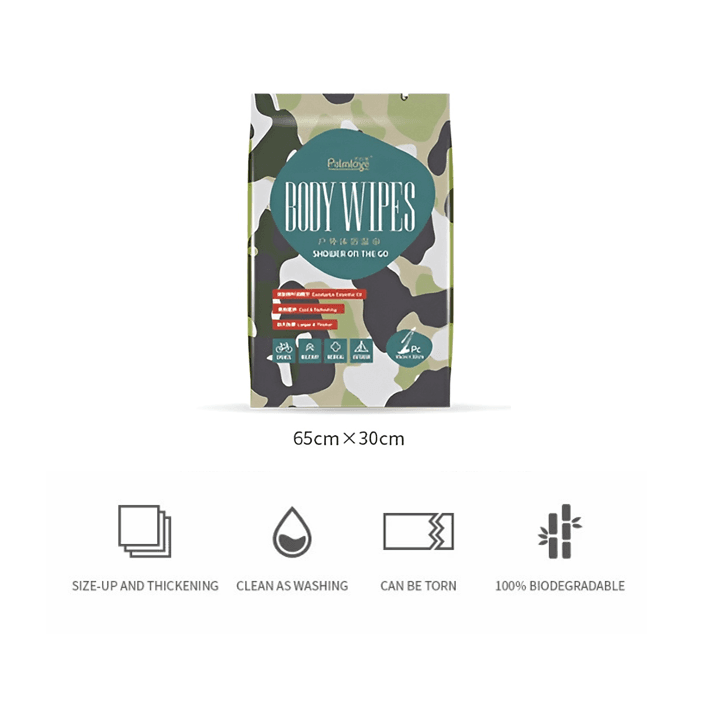 Shower On The Go Wipes - Small
